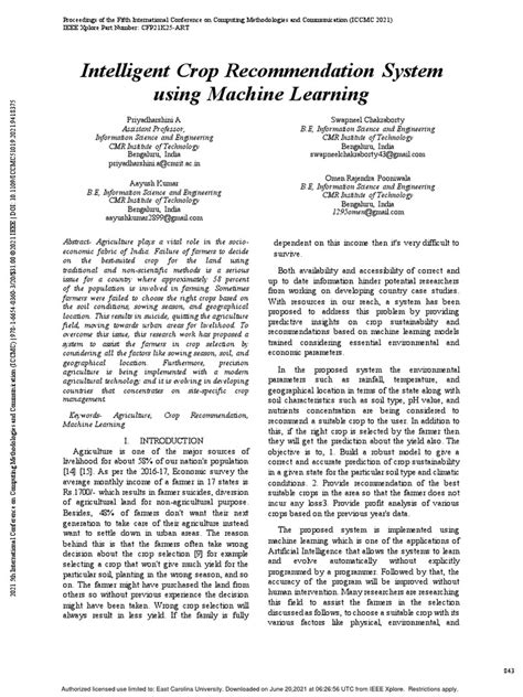 Image result for Crop Recommendation System in Python