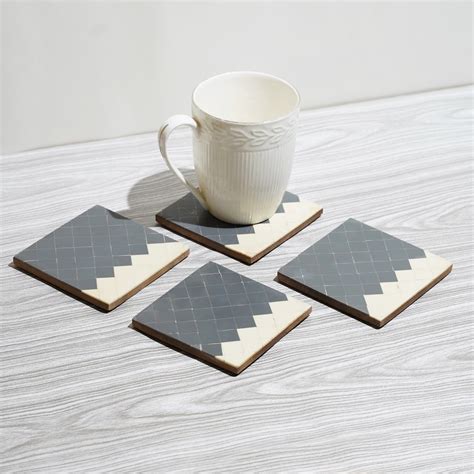 Modern Square Coaster Set – Casa Decor