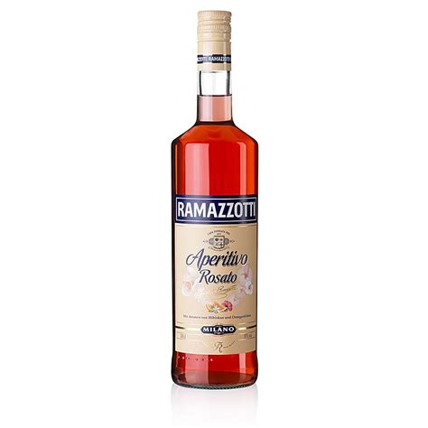 Ramazzotti Aperitivo Rosato, 15% vol., 1 l, bottle | GOURMET VERSAND ...