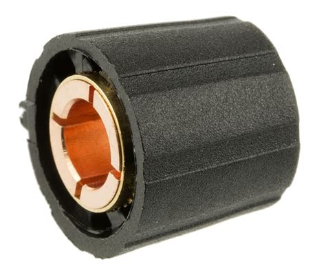 SP151 006 BLACK Sifam | Sifam 15.5mm Black Potentiometer Knob for 6mm ...