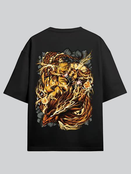 Zenitsu Agatsuma/ Demon Slayer/ Unisex Oversize T-Shirt – Arienai