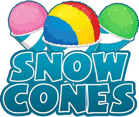 10 PACK Snow Cones Clipart INSTANT DOWNLOAD Shaved Ice - Clipart ...