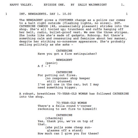 Image result for Script Writing BBC