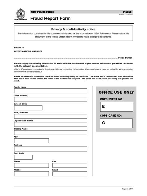 Image result for Counterfeit Money Report Form