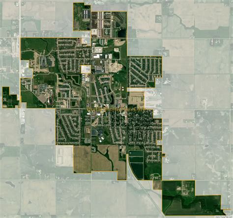 Map of Harrisburg city, South Dakota - Thong Thai Real