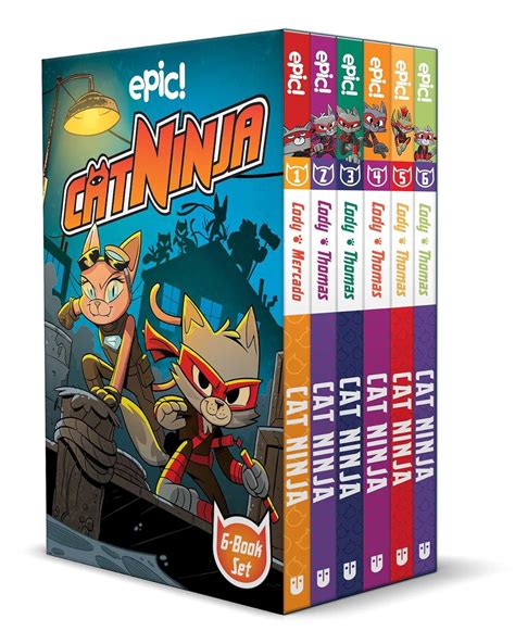 Amazon.com: Cat Ninja Box Set Books 1–6: 9798881603663: Cody, Matthew ...