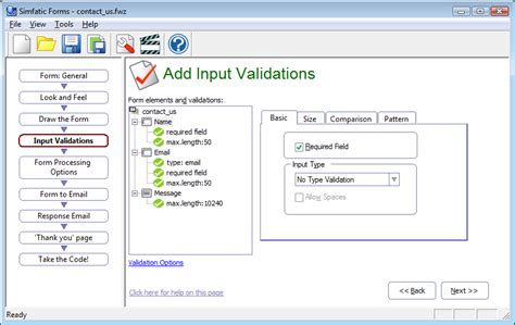 Simfatic Forms: HTML form generator tool | HTML Form Guide