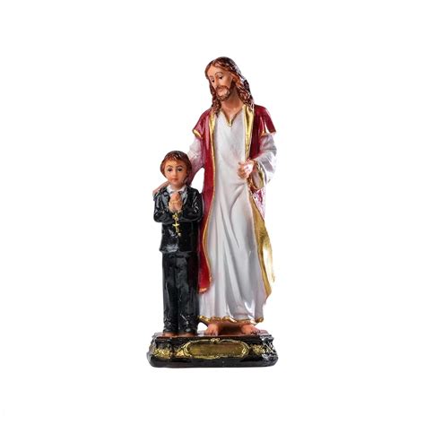 Buy Newven Handcrafted First Holy Communion Gifts for Boys Jesus and ...