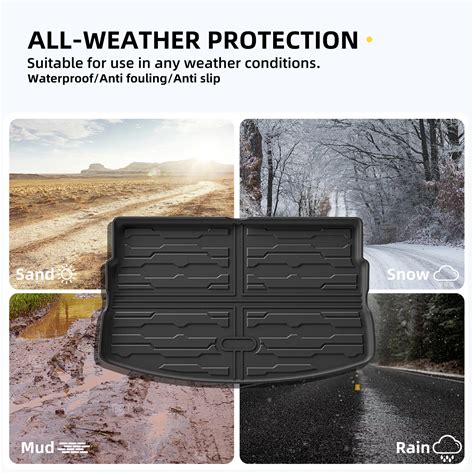 for Chevrolet Chevy Bolt EV 2022 2023 2024 Car Floor Mats Cargo Liner ...