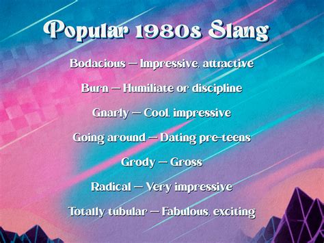 ’80s Slang: The Ultimate Guide of 140+ Words & Phrases