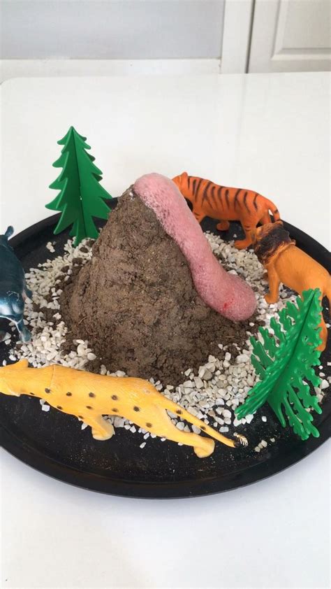 Image result for Volcano Experiment DIY