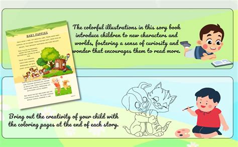 Baby Animals short stories: Kids short story book ages 4-8 eBook : B ...