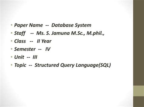 Image result for SQL Structured Query Language Schema and Table