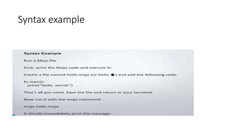 Image result for Mojo Language Vídeo Tutorial