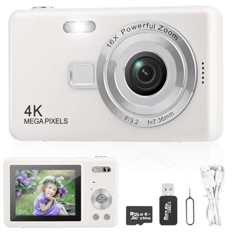 Fotocamera Digitale Vintage Mini - 12MP, Video 1080p, Autofocus, Schermo 1.54", Con Scheda 16GB, Regalo Per Ragazzi