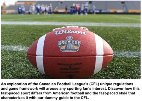 Canadian Football League 的图像结果