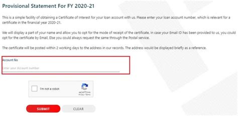 HDFC Bank Home Loan Statement - Bank home loan statement online