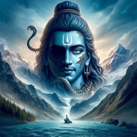 Lord Shiva ji wall Décor Art Painting - Modern Arts