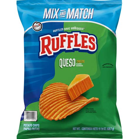 Ruffles, Queso Cheese Flavored, Potato Chips - SmartLabel™