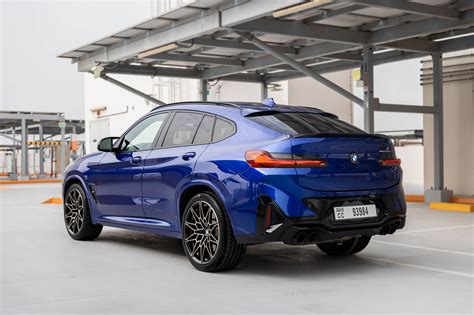 Rent BMW X4M Competition Dark Blue in Abu Dhabi- SUV - Octane.Rent