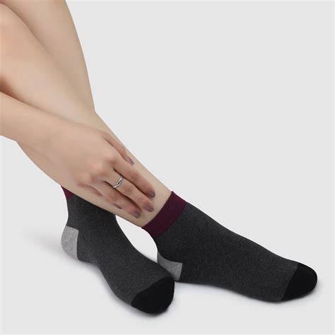 Eye Candy Ankle Socks-Dark Grey – Next2Skin.in