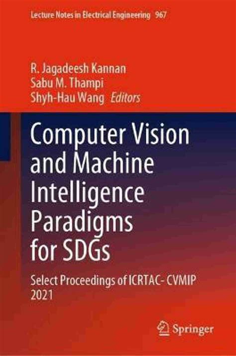 Computer Vision and Machine Intelligence Paradigms for SDGs: Buy ...