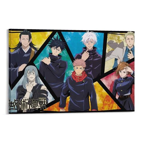 Buy Anime Jujutsu Kaisen Yuji Itadori Megumi Fushiguro Nobara Kugisaki ...