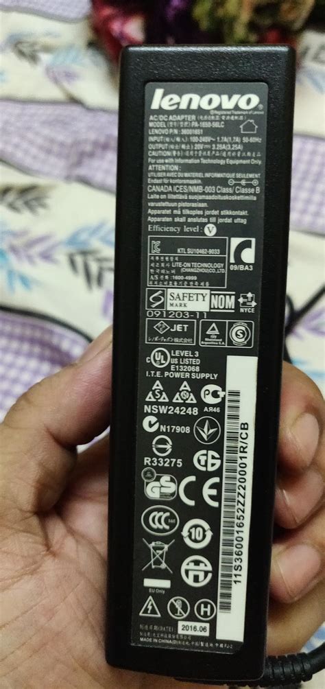 Fugen Laptop Charger Adapter 65W 20V 3.25A PIN 5.5 * 2.5mm Compatible ...
