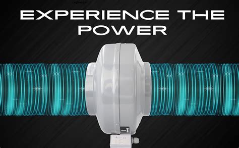 Astberg AEE150 (150mm/6inch) (740CMH) Circular Inline duct fan ...