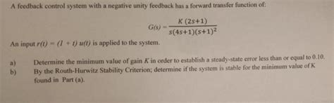 Image result for Negative Non Unity Unity Feedback Transfer Function