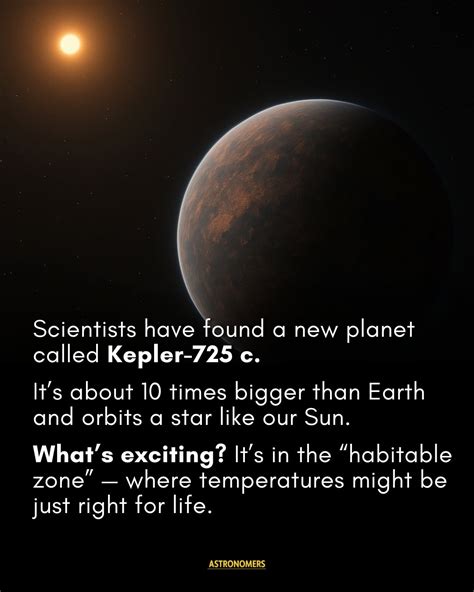 Space | Astronomy | Science | Discovery of Kepler-725 c: A Habitable Zone Super-Earth Around a ...