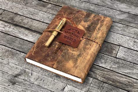 Leather Bound Journal Cover - 100% Handmade in Turkey | Galen Leather