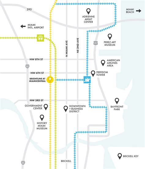 Florida Tri Rail Map 347x830