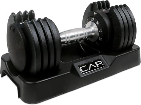 Buy CAP Barbell ADJUSTABELL Adjustable Dumbbell with Contoured Full ...