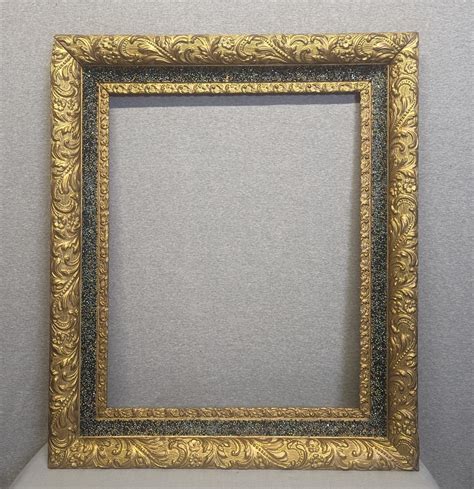 16x20 Frame Vintage Antique Ornate Gold With Sparkle Panel With ...