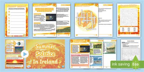Summer Solstice in Ireland Pack (teacher made) - Twinkl