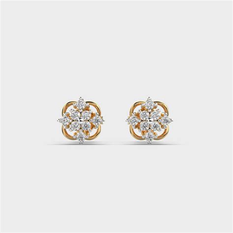 Buy Infinite Firework Spark Diamond Studs At Jewelbox