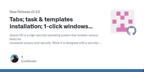 Qubes-Entusiasts and updated qubes-task; streamline taks, template ...