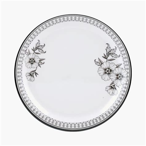 Buy Corsica Set of 4 Melamine Printed Dinner Plates - 27.5cm from ...