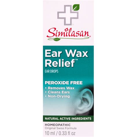Similasan Ear Drops, Ear Wax Relief, Homeopathic (10 ml) Delivery or ...