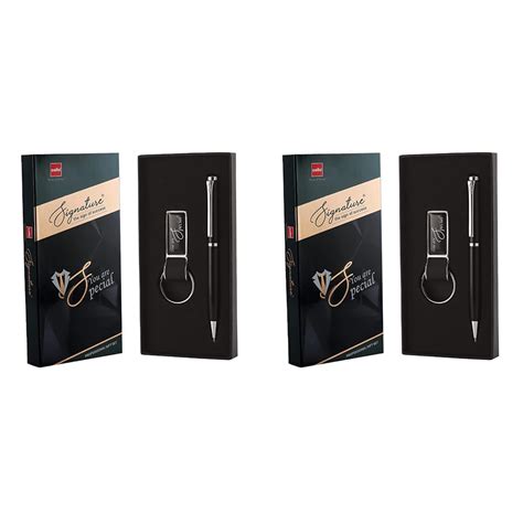 Cello Signature Professional Gift Set | Blue Ink | 1 Ball Pen + 1 Metal ...