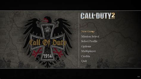 Image result for Cod2 Menu