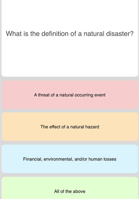 What is the definition of a natural | StudyX