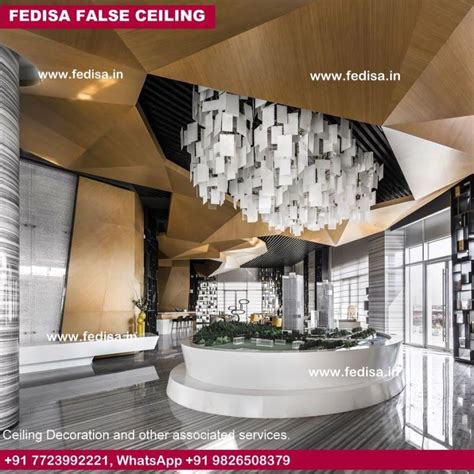 Image result for Reception Area Pop Ceiling Design