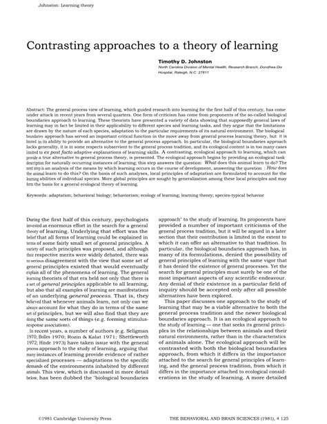 Image result for Ecological Approach to Learning