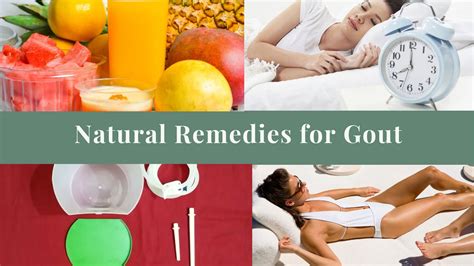 Natural Treatments For Gout Disease
