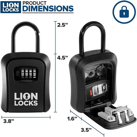 LionLocks Lion Locks Lock Box - House Key Lockbox, Real Estate India | Ubuy