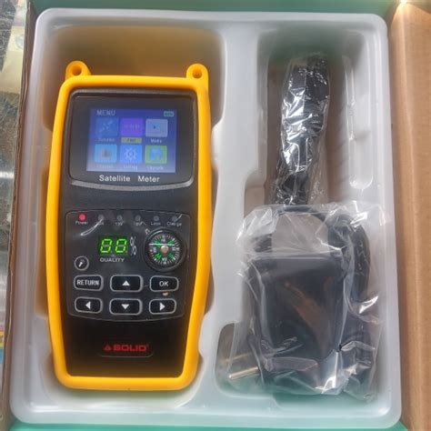 Solid digital satellite finder, SF 630 TV satellite db meter
