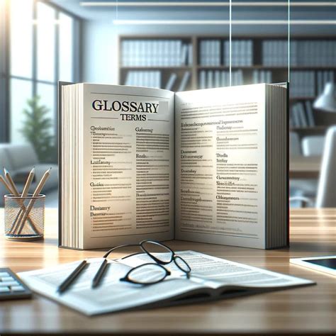 Mastering The Glossary Of A Book: A Guide For Writers