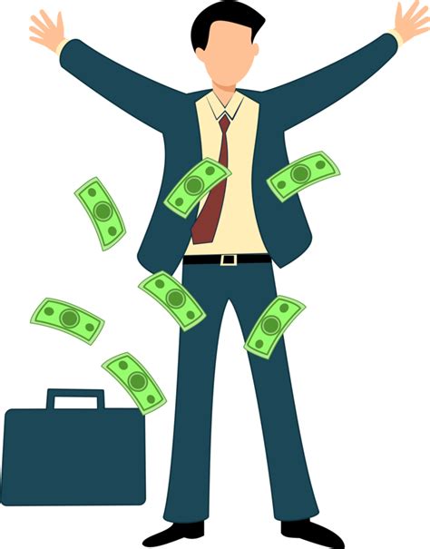 Business Man Money PNG 的图像结果